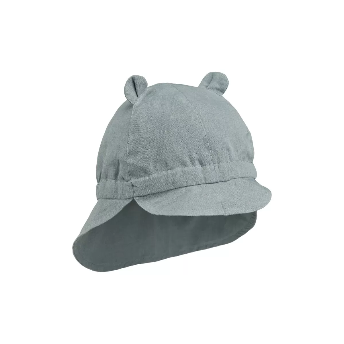 ( LW14685) Gorm Linen Sun Hat _ Blue Fog