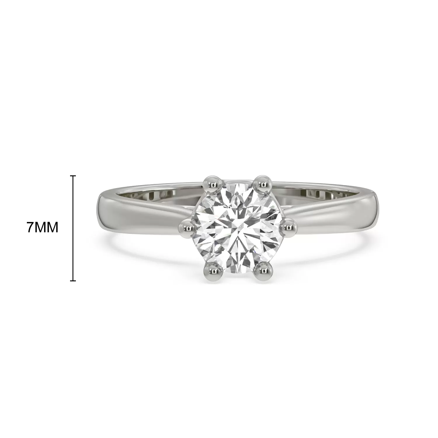 0.75 CT Royal Solitaire Ring