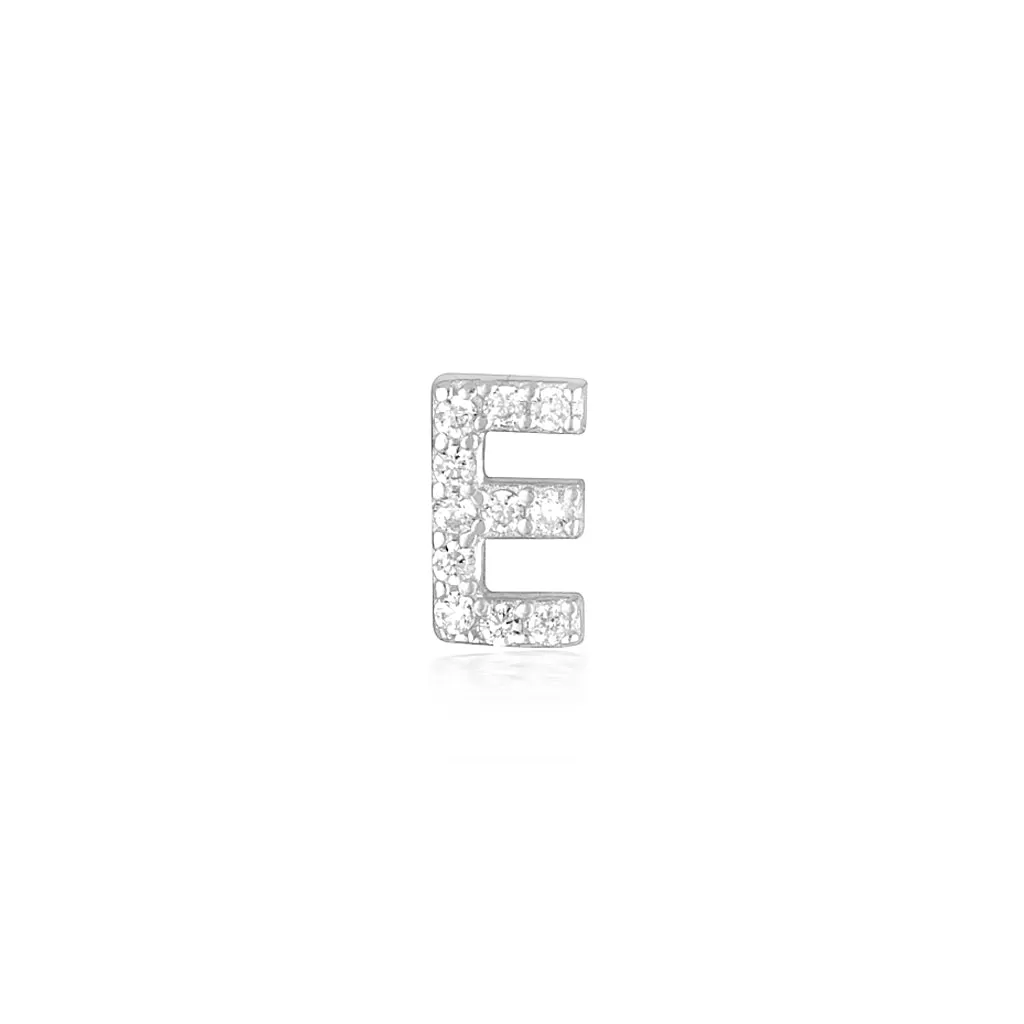 A-Z Earring Silver