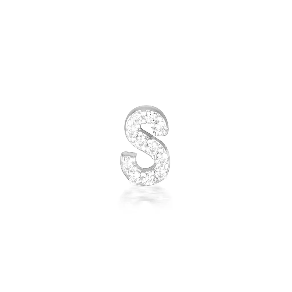 A-Z Earring Silver