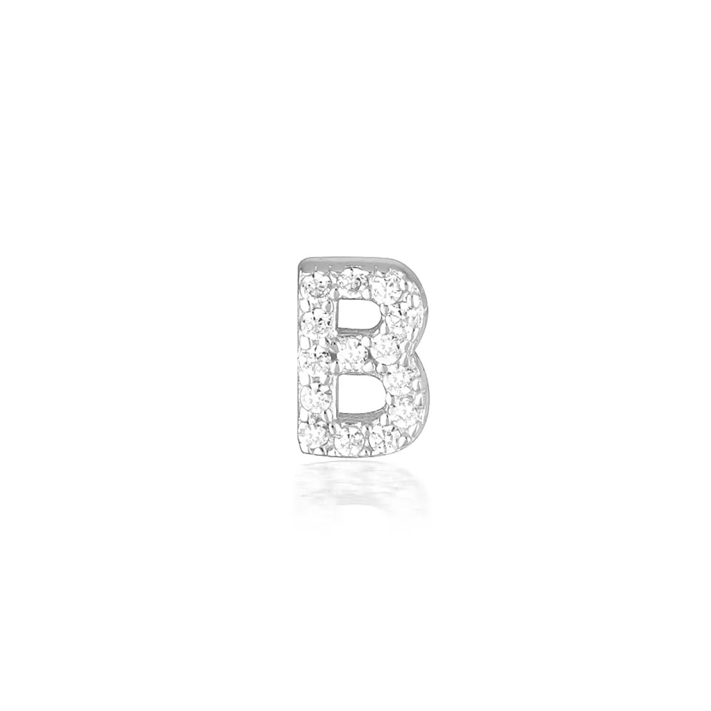 A-Z Earring Silver