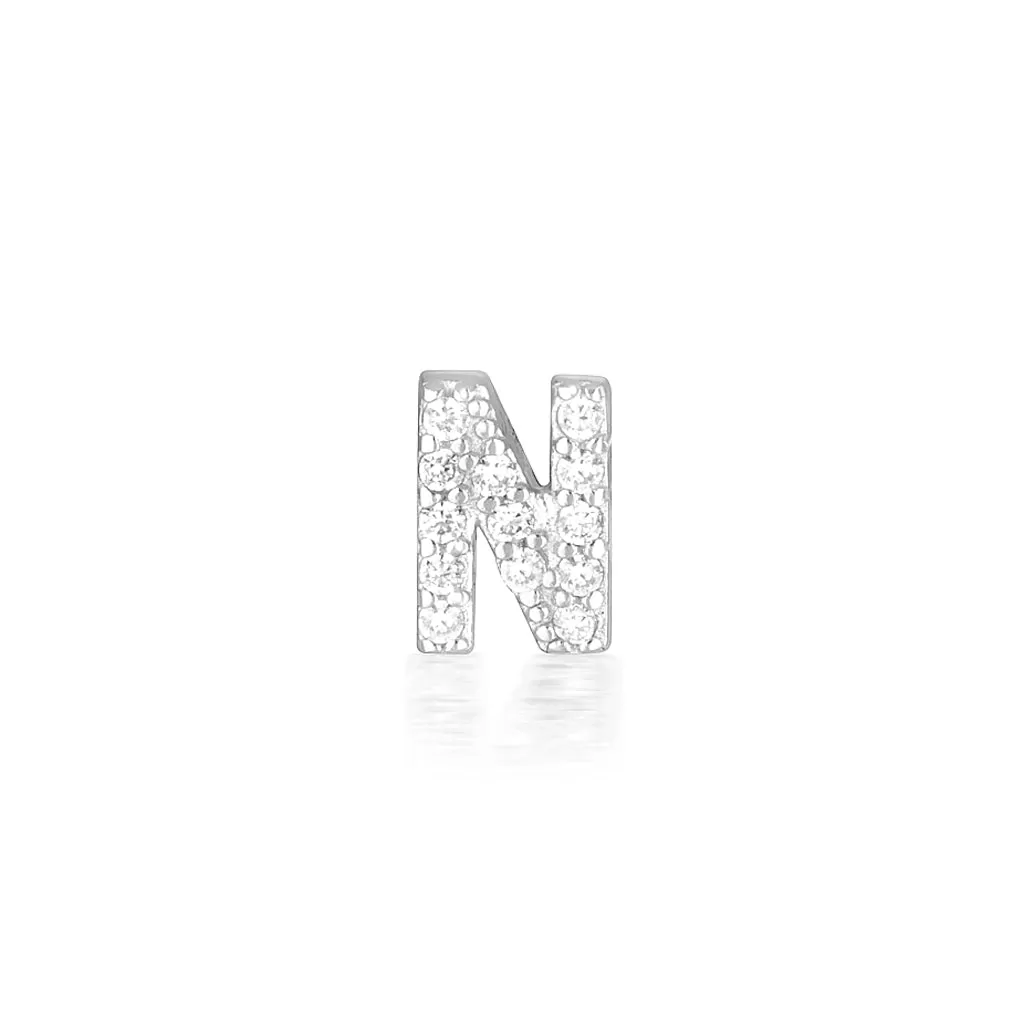 A-Z Earring Silver