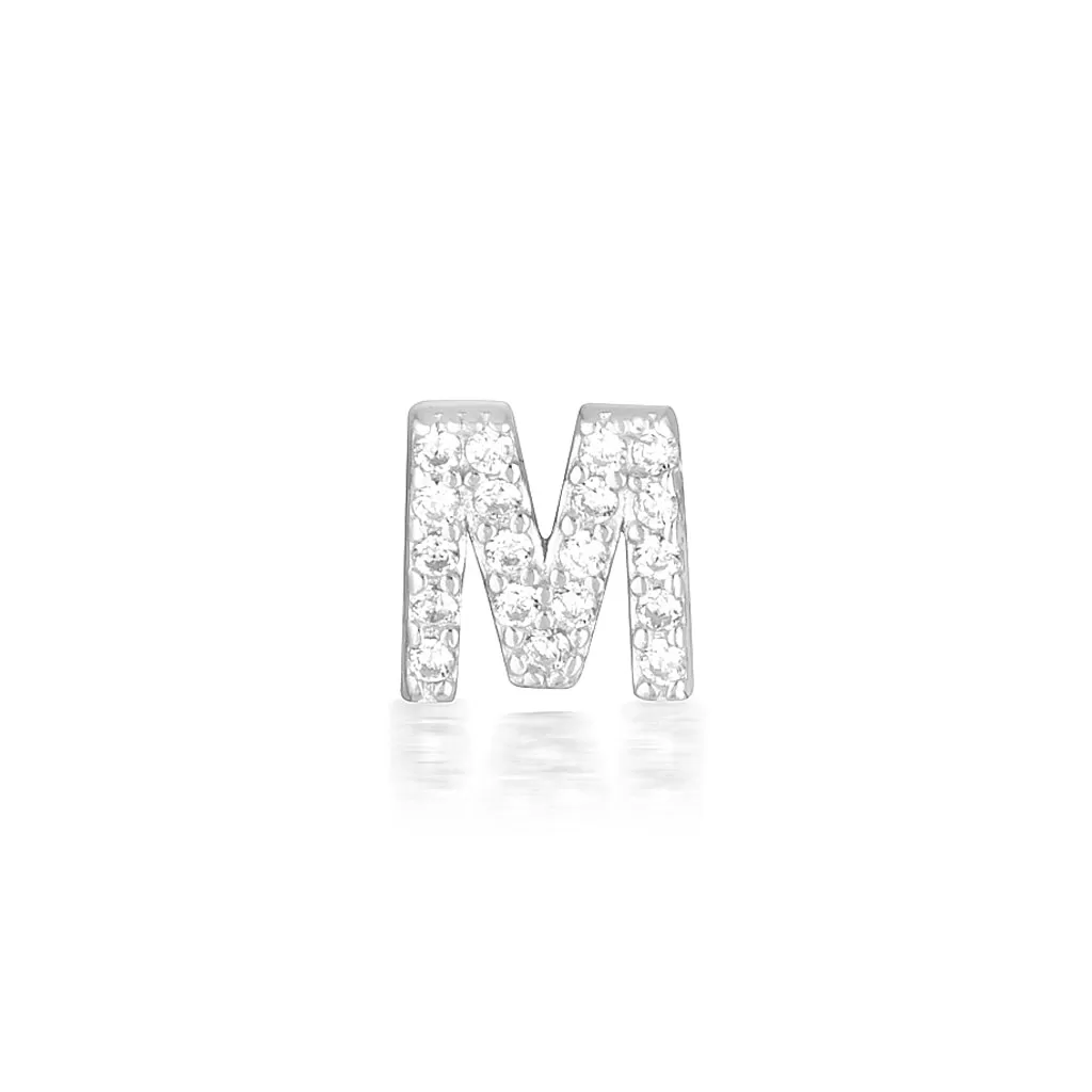 A-Z Earring Silver