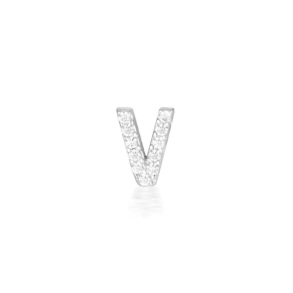 A-Z Earring Silver