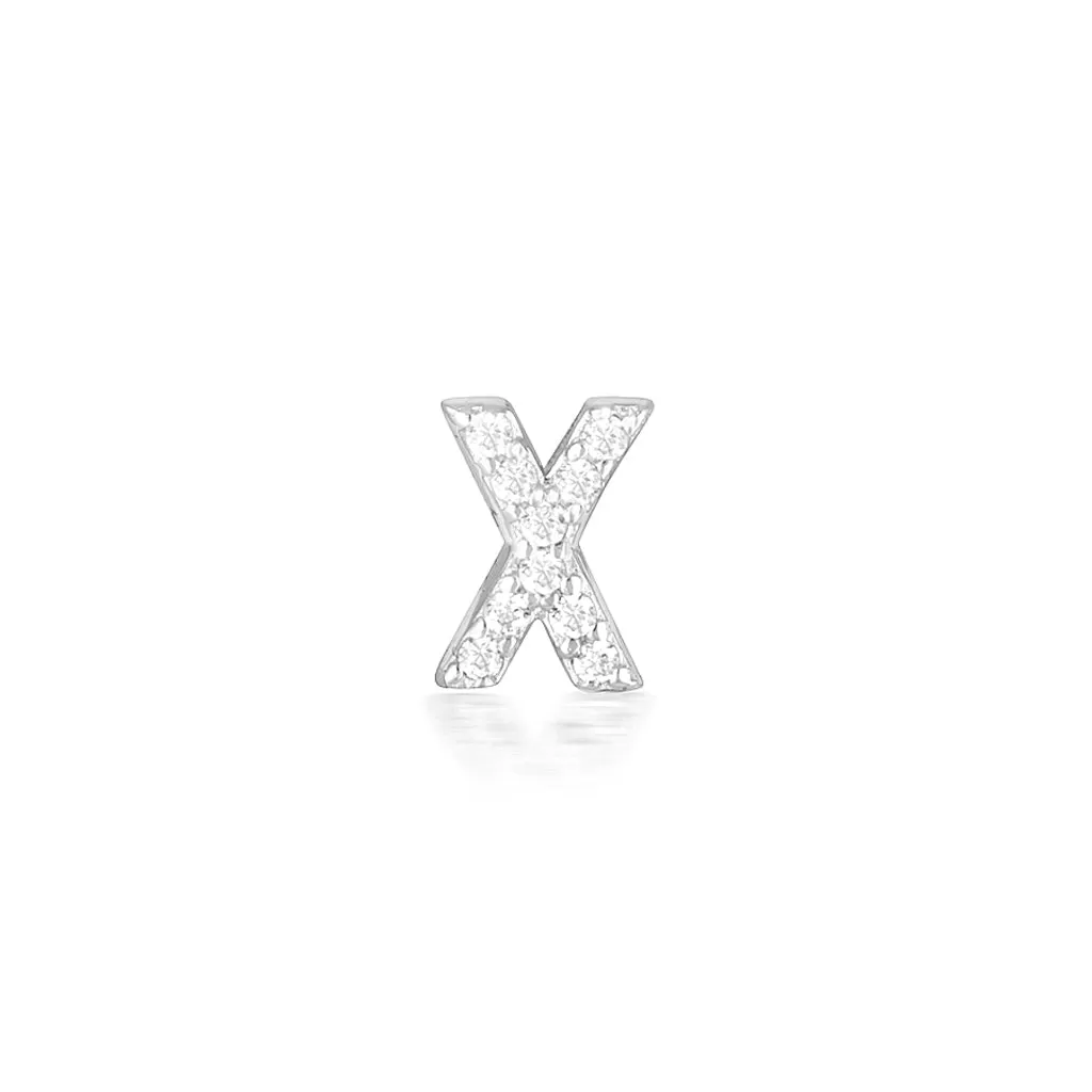 A-Z Earring Silver