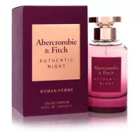 Abercrombie & Fitch Authentic Night Eau De Parfum Spray By Abercrombie & Fitch