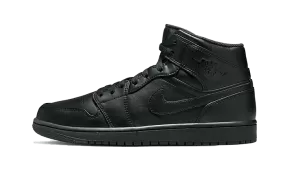 Air Jordan 1 Mid Triple Black (2022)