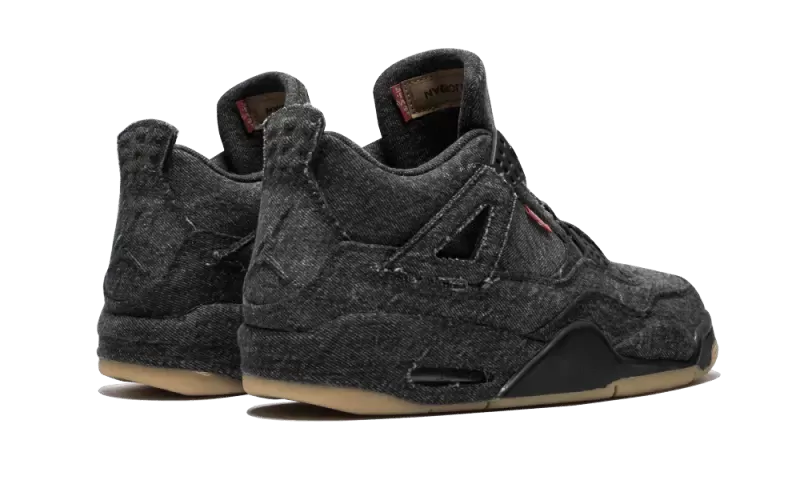 Air Jordan 4 Retro Levi's Black