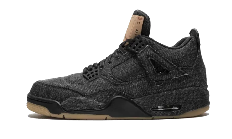 Air Jordan 4 Retro Levi's Black