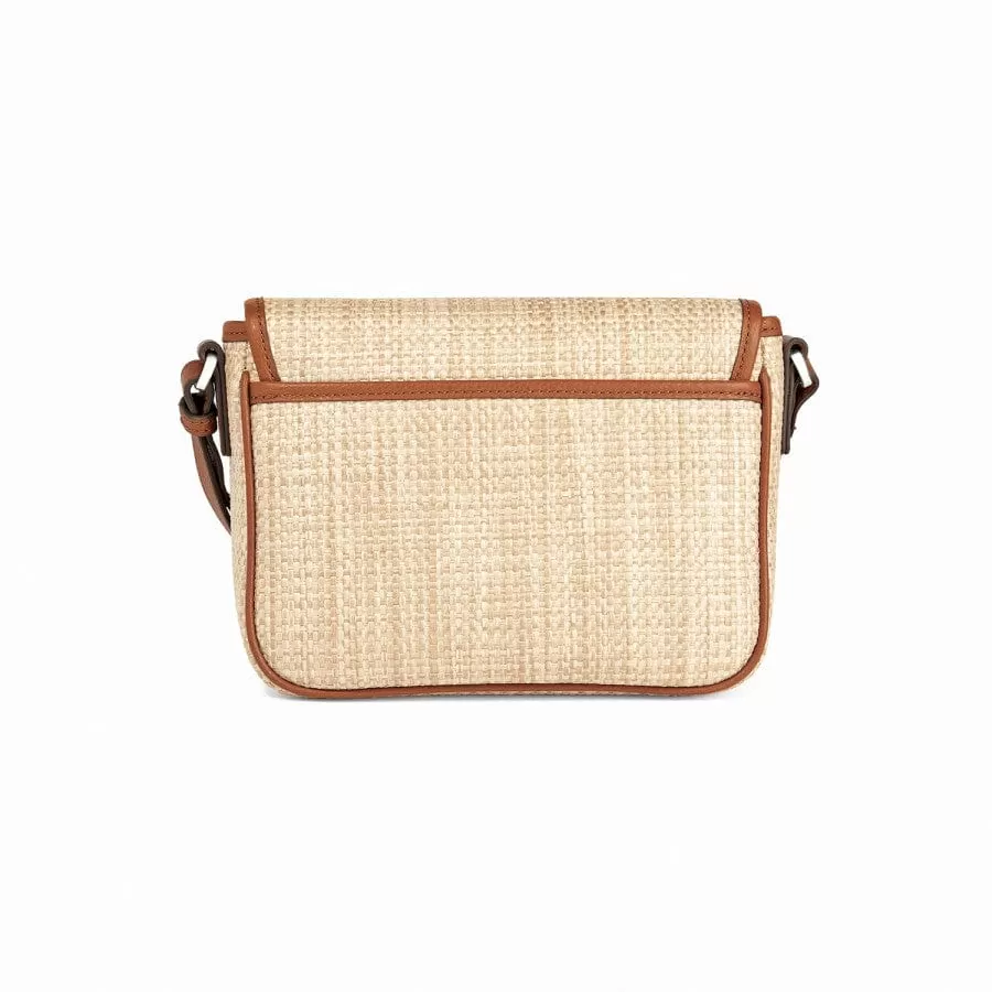 Alani Straw Flap Bag