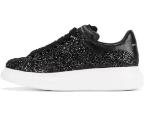 Alexander McQ Oversized Black Glitter