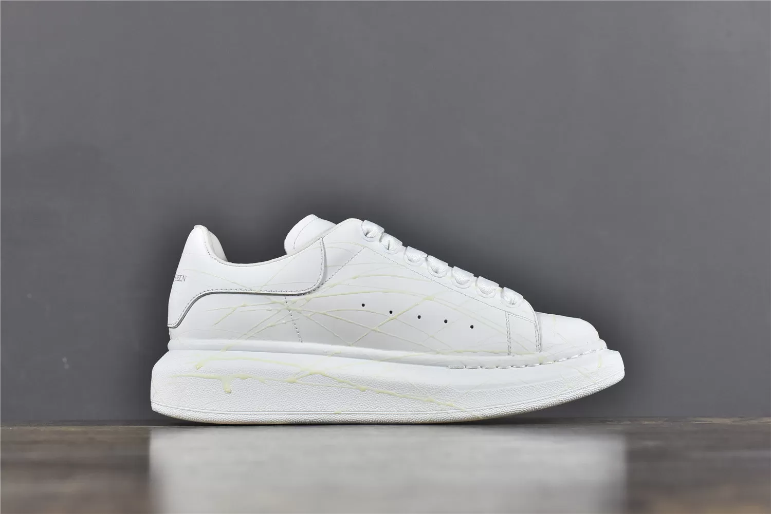 Alexander McQ Oversized White Smooth