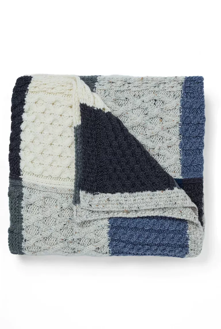 Aran Intarsia Blanket | 854