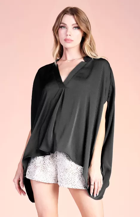 Aubrey Silk Kimono Top - Final Sale 40% off