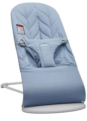 BabyBjorn - Bouncer - Blue Petal Quilt Cotton