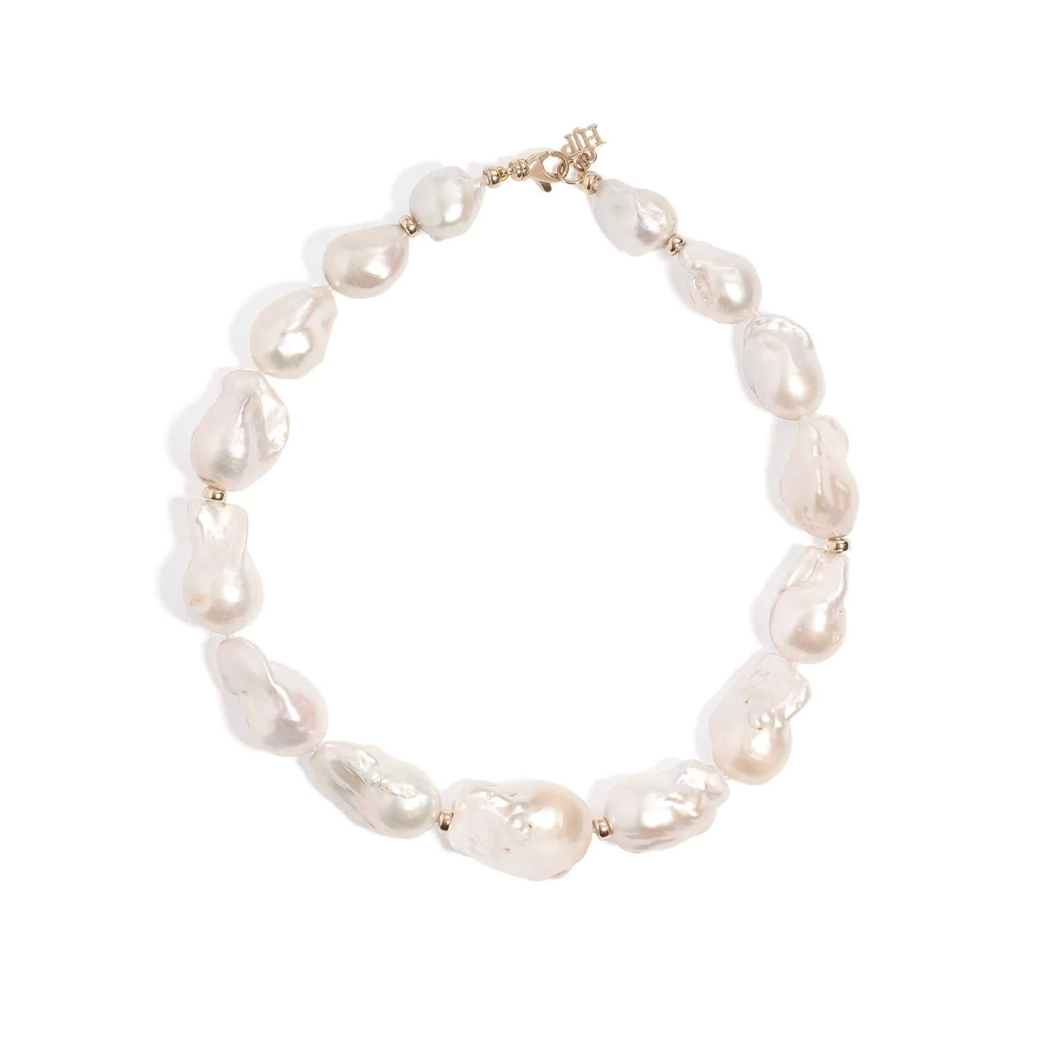 Baroque Petal Pearl Necklace