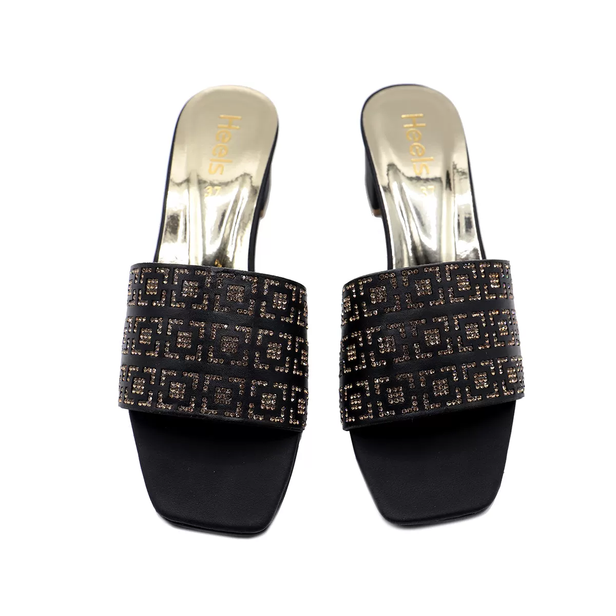 Black Fancy Slipper 045177