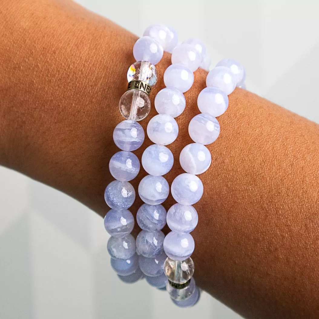 Blue Lace Agate Bracelet