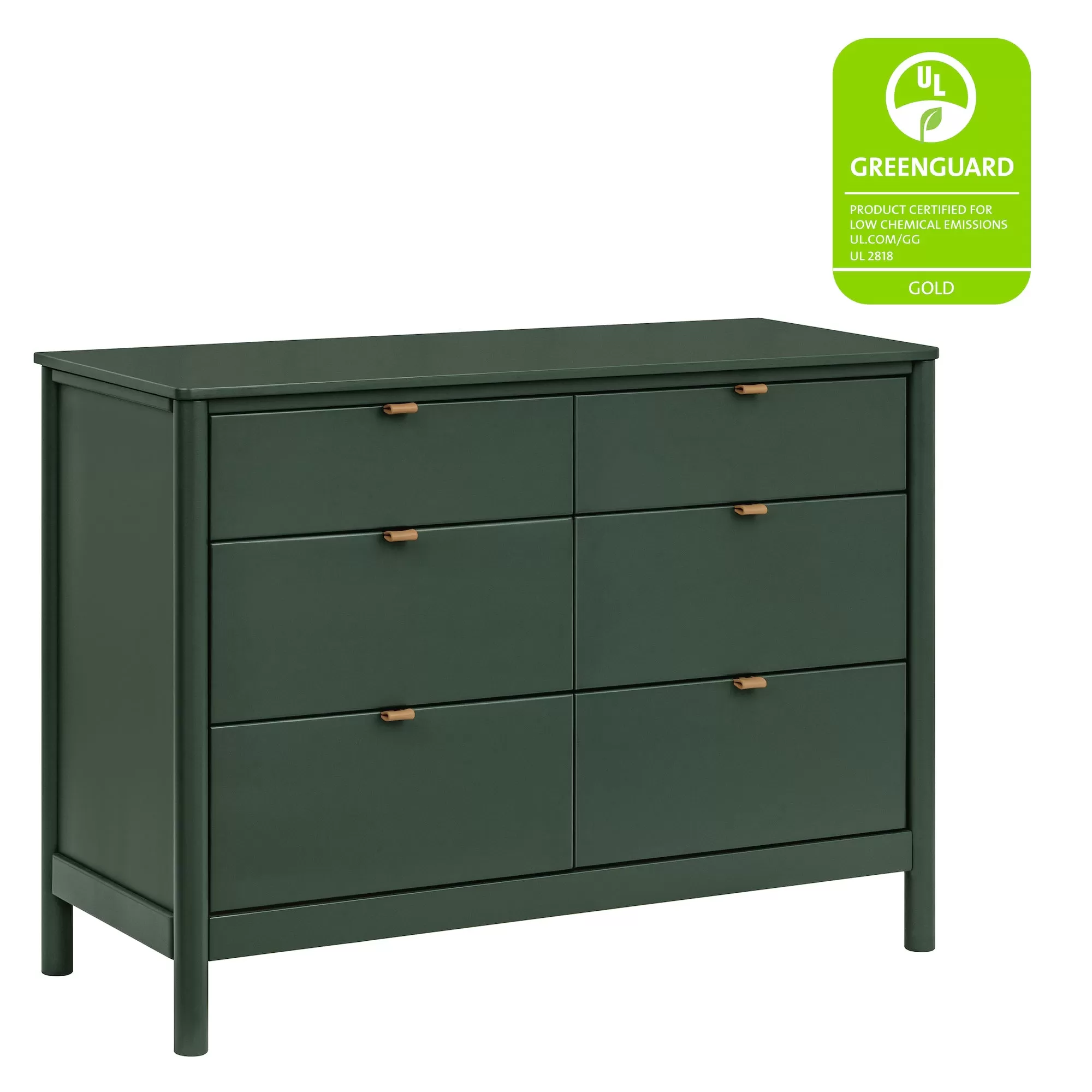 Bondi 6-Drawer Assembled Dresser