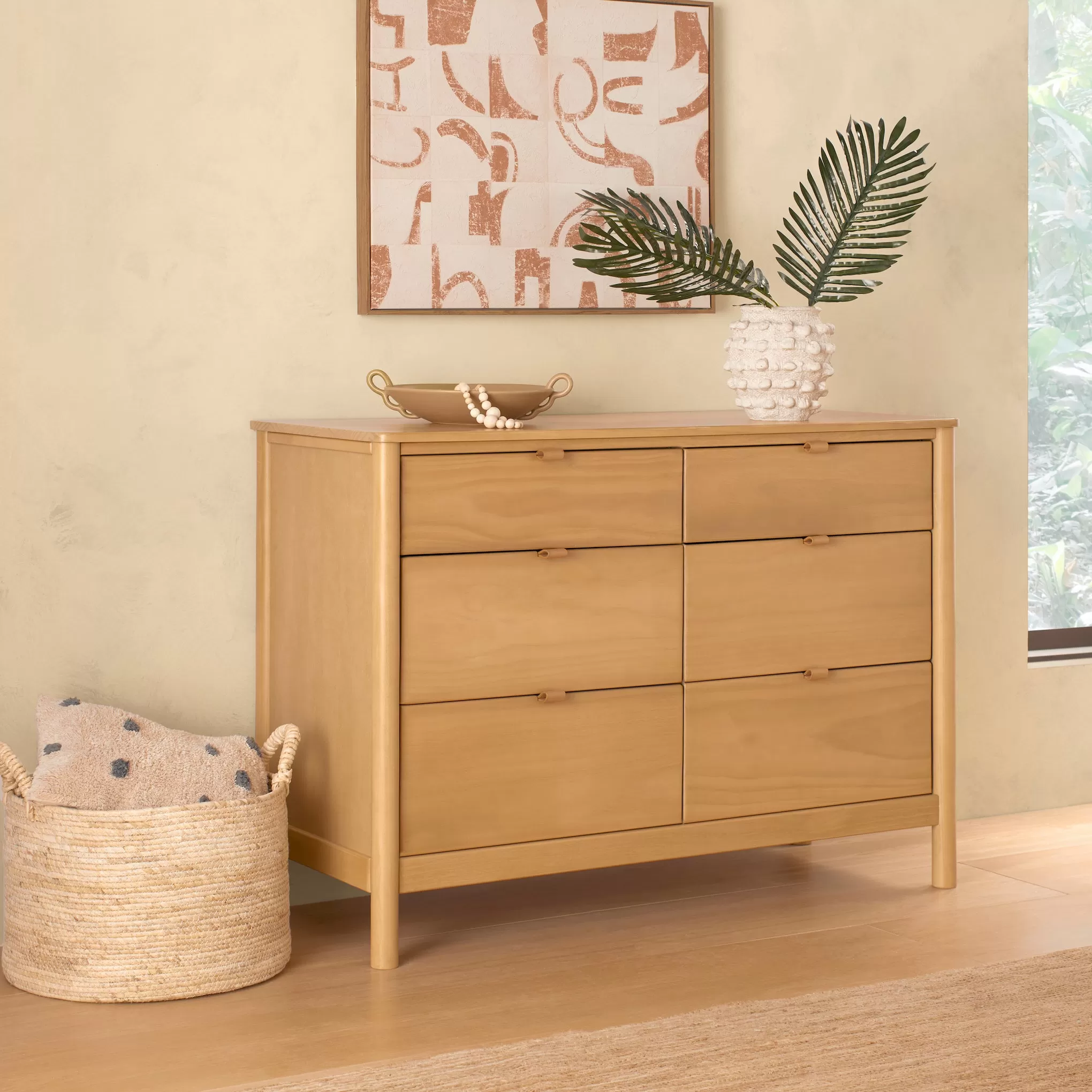 Bondi 6-Drawer Assembled Dresser