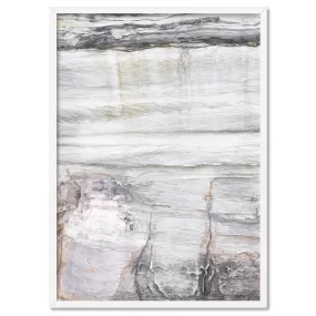 Bondi Coastal Rock Face III - Art Print