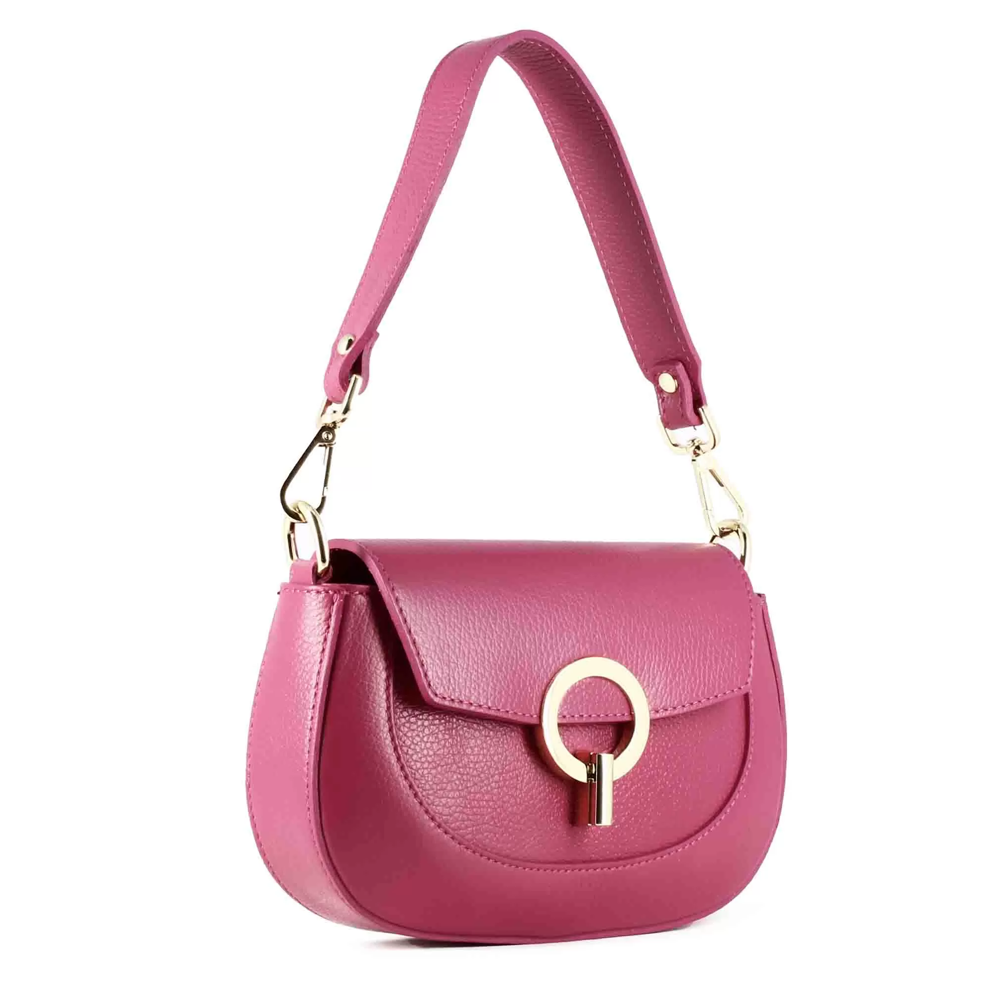 Borsa a mano Grace da donna in pelle colore rosa