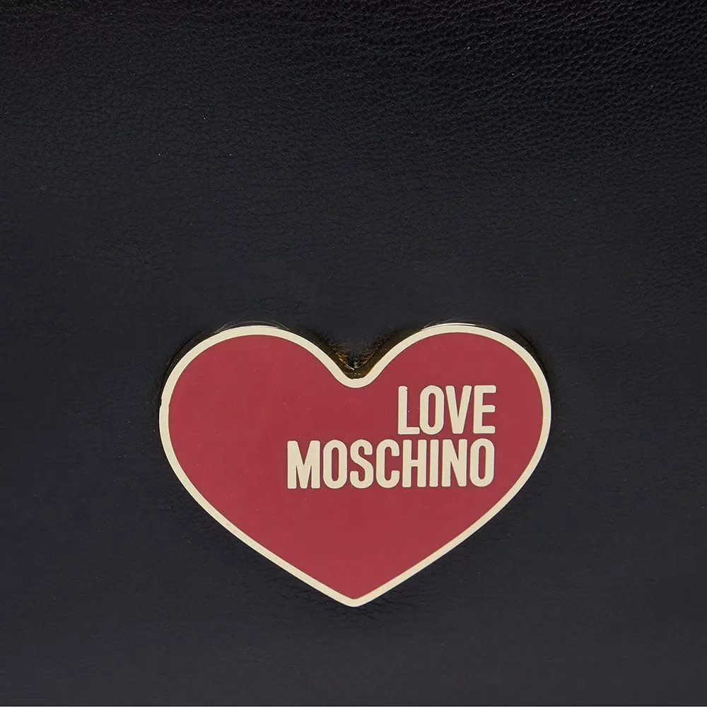 Borsa Donna a Secchiello LOVE MOSCHINO linea Marshmallow Nera