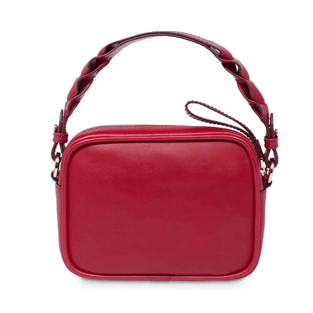 Borsa Donna a Tracolla THE BRIDGE linea Brigida in Pelle color Berry