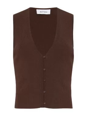 Button Up Vest