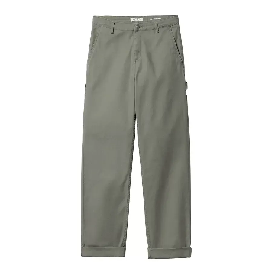 Carhartt WIP Women's Pierce Pant Straight - Smoke Green