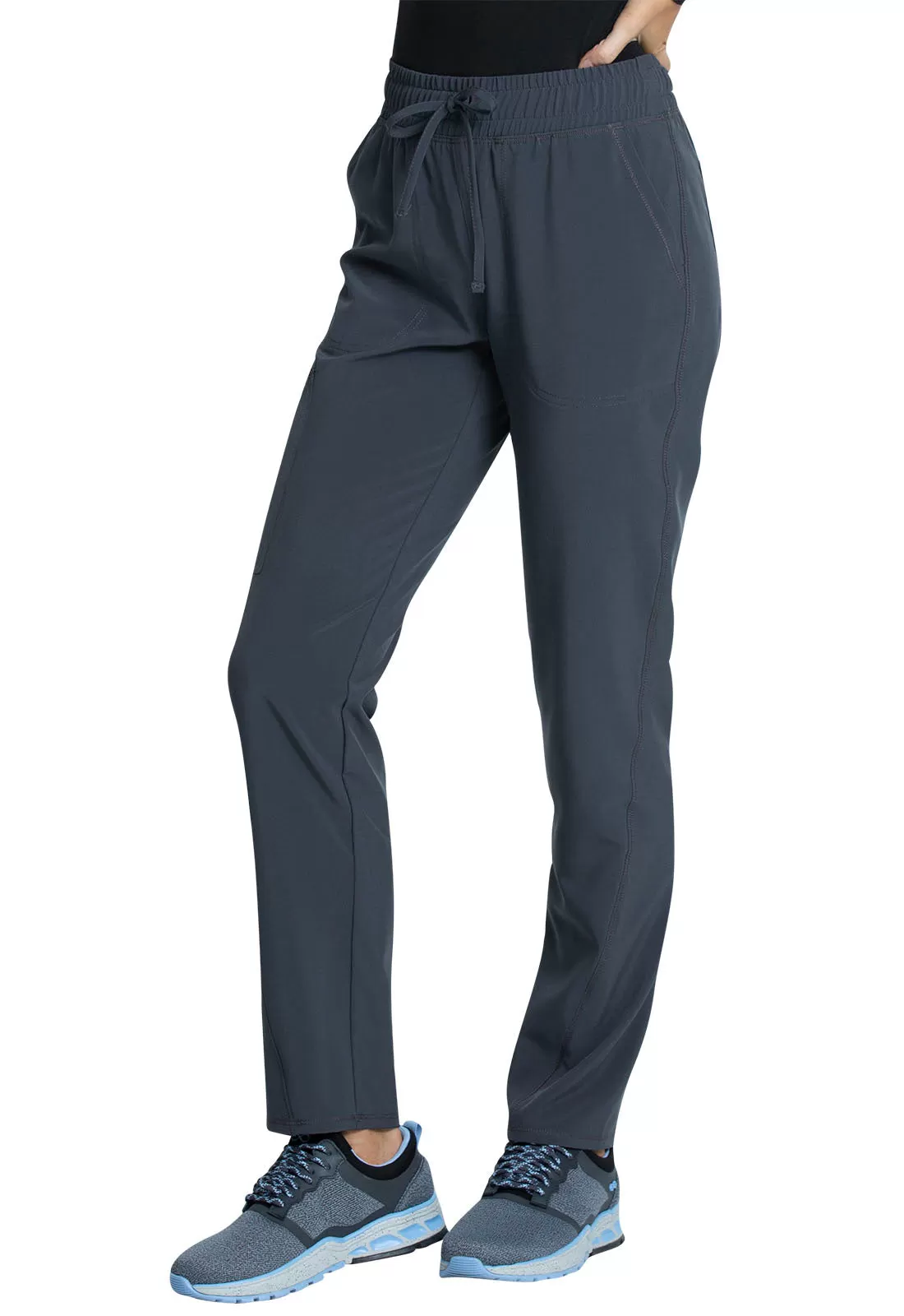 Cherokee Allura CKA184 Mid Rise Drawstring Cargo Pant