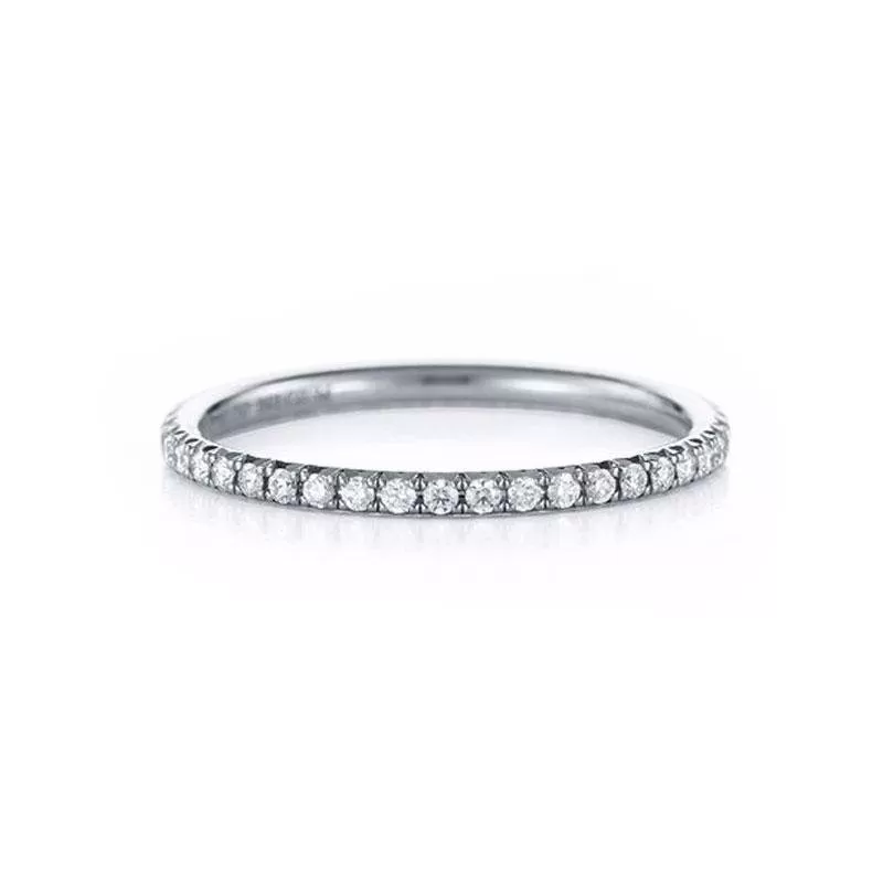 Chic Half Eternity Stackable Band