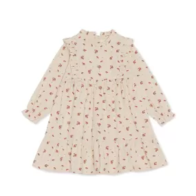 como dress gots - pluie de fleur red