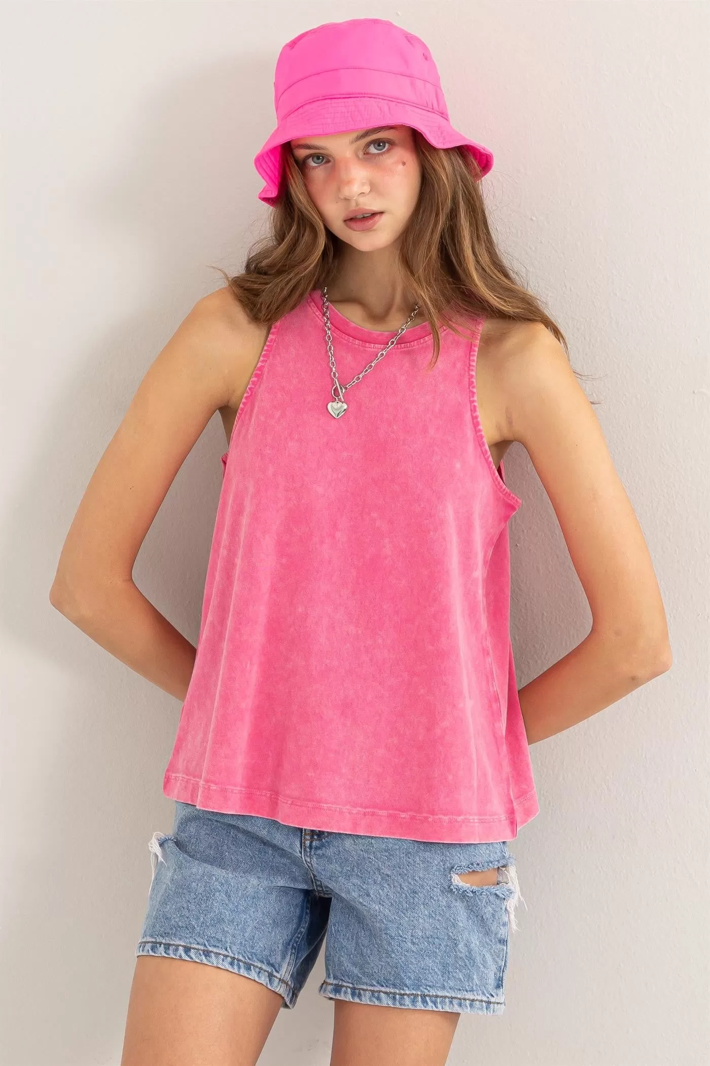 'Cool It' Tank - Raspberry