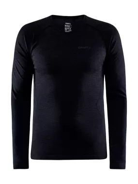 Craft Men's Core Dry Active Comfort LS Tee Black SS24