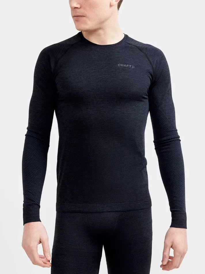 Craft Men's Core Dry Active Comfort LS Tee Black SS24