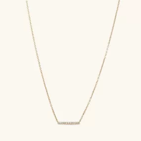 Diamonds Line Necklace