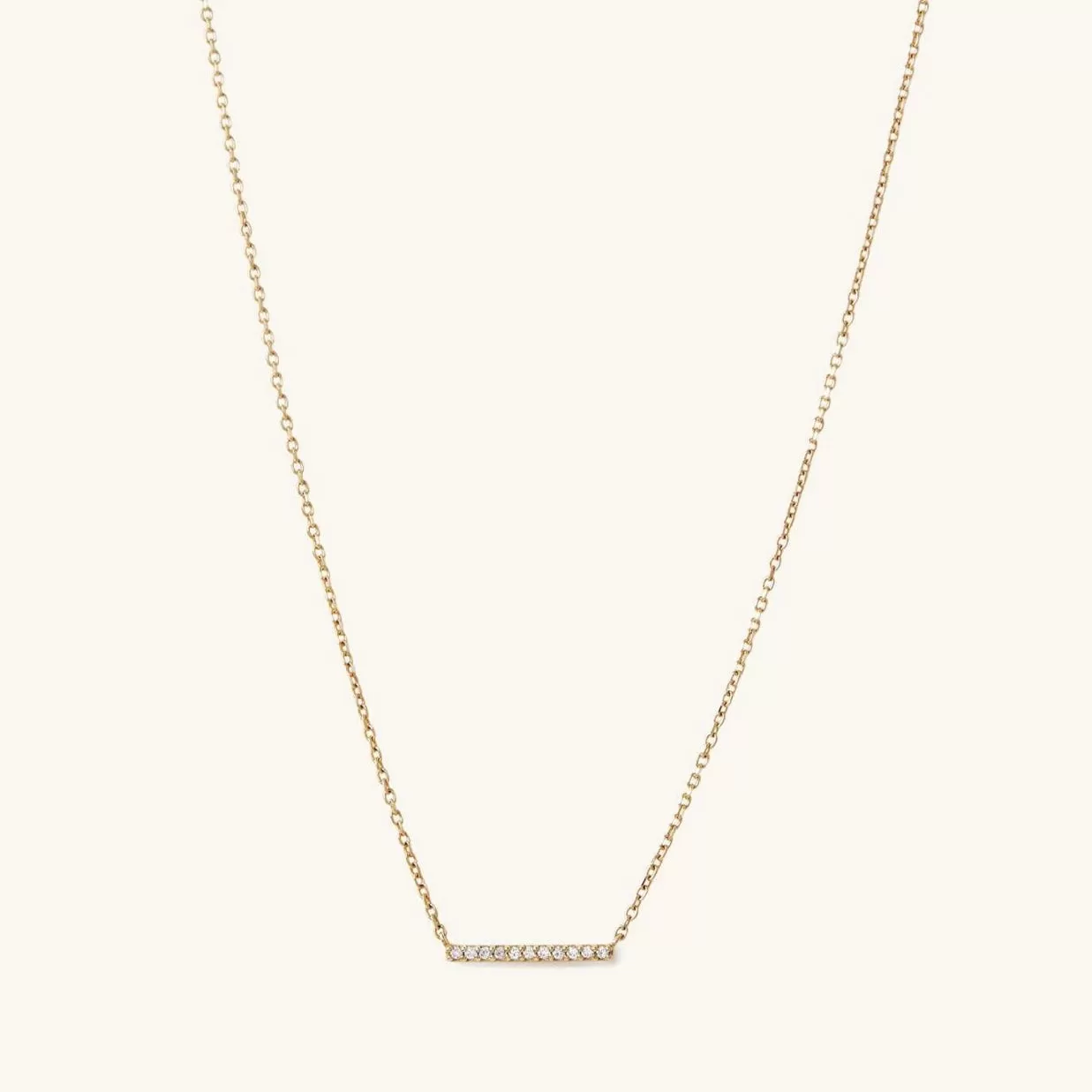 Diamonds Line Necklace