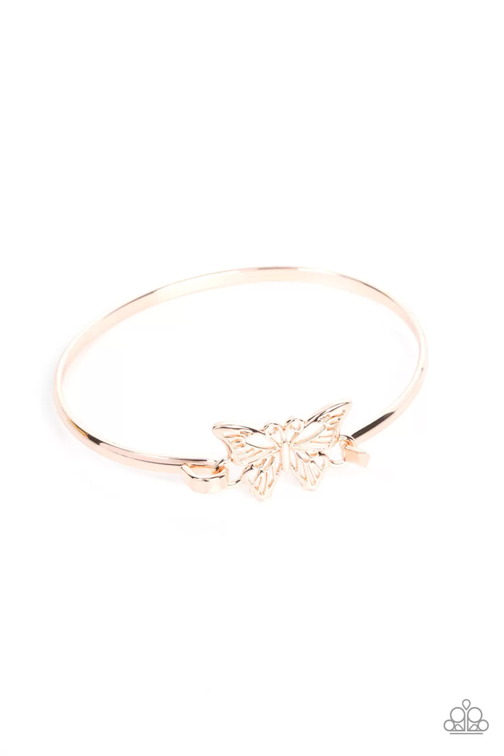 Did I FLUTTER? - Rose Gold Bracelet