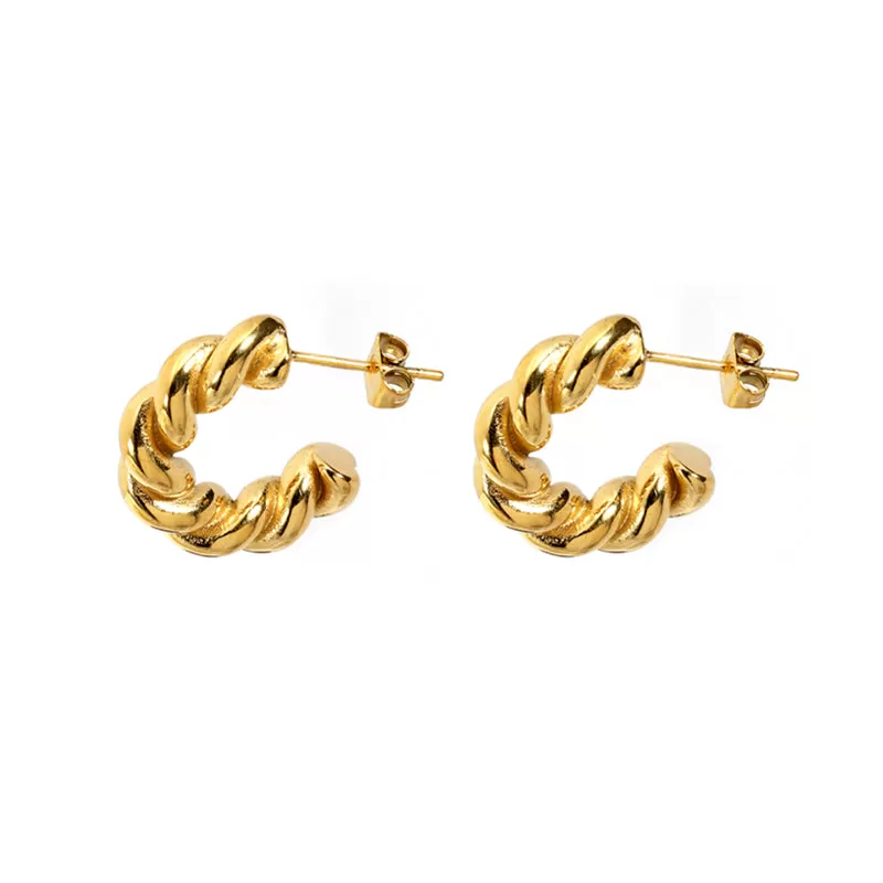 Earrings "Bianca Hoops"