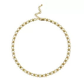 Echo Elegance Bracelet in 18kt Gold Over Sterling Silver