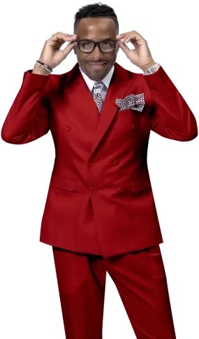 EJ Samuel Red Suit M2772