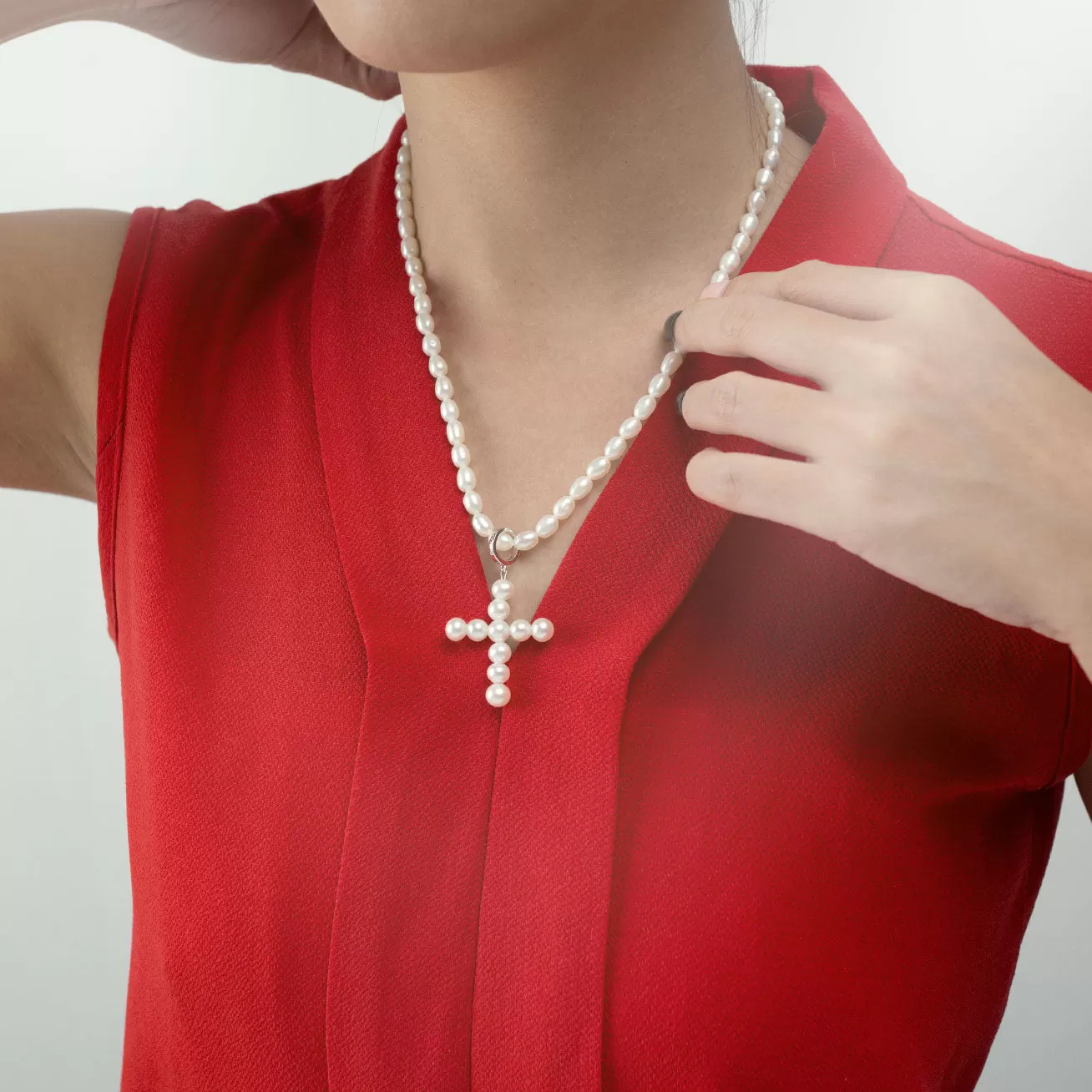 Elegant Freshwater Pearl Necklace WN00267