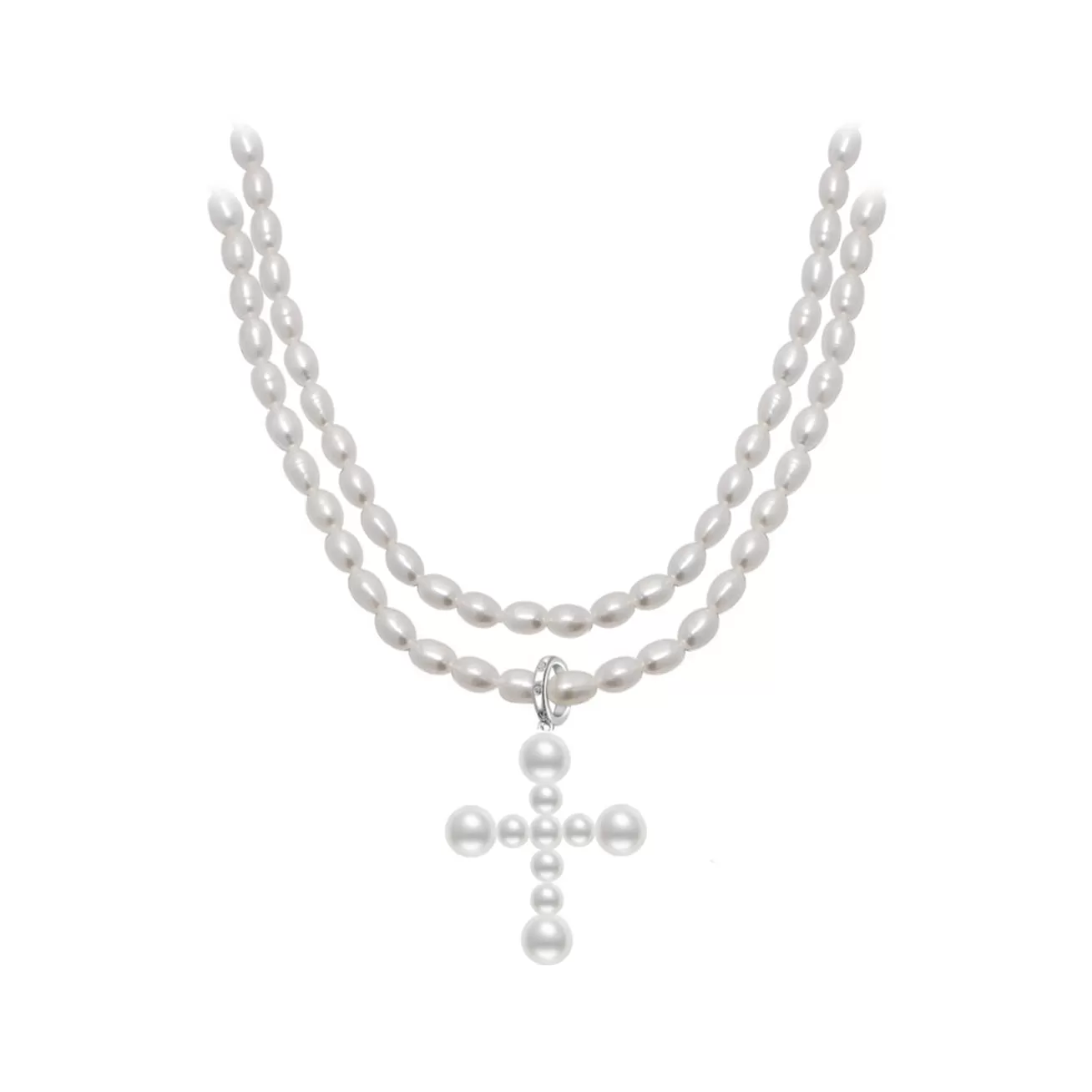 Elegant Freshwater Pearl Necklace WN00267