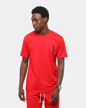 Elevn Clothing Co. Pillar Short Sleeve T-Shirt Red