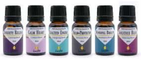 Essential Oil 6-pack - Anxiety Release, Calm Heart, Exalted Energy, Helm of Protection, Mindful Breath, Solstice Bliss