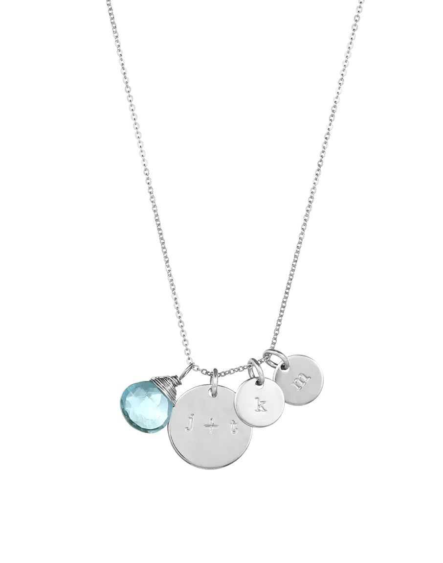 Family Disc Necklace