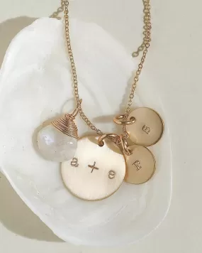 Family Disc Necklace