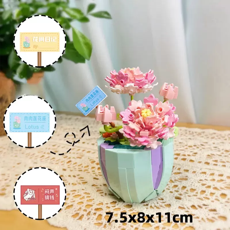 Flower Pot Building Block