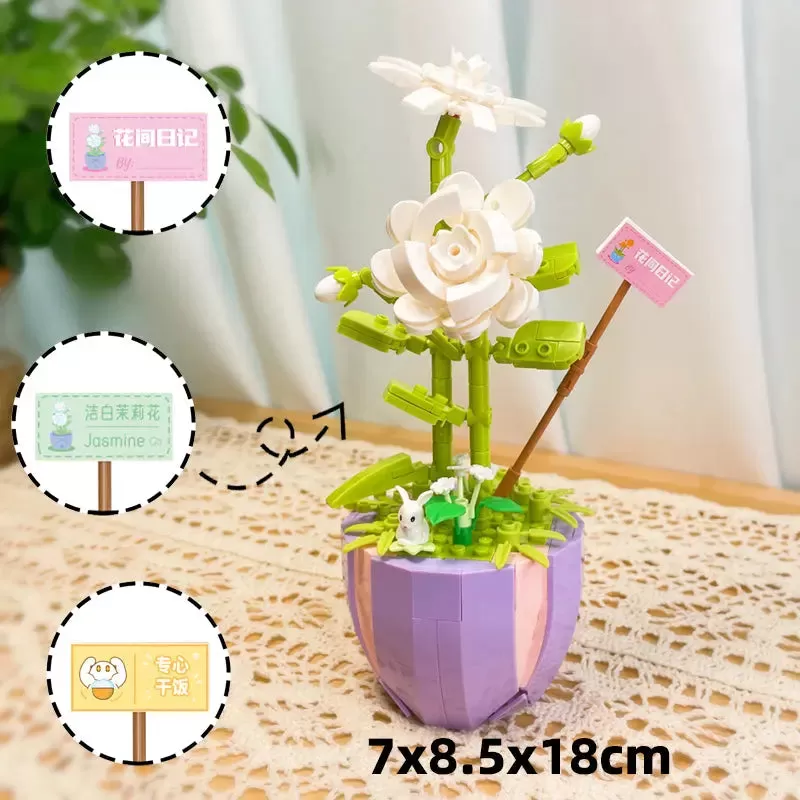 Flower Pot Building Block